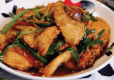 Braised Fish Fillet — Chinese dish at Pokhara Chinese Restaurant